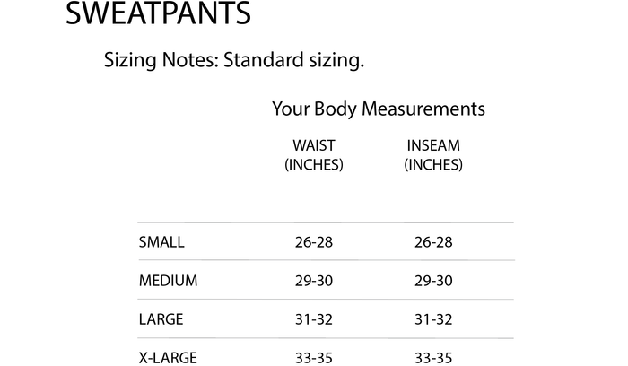 Men's Organic Heavyweight Fleece Sweatpants in Black