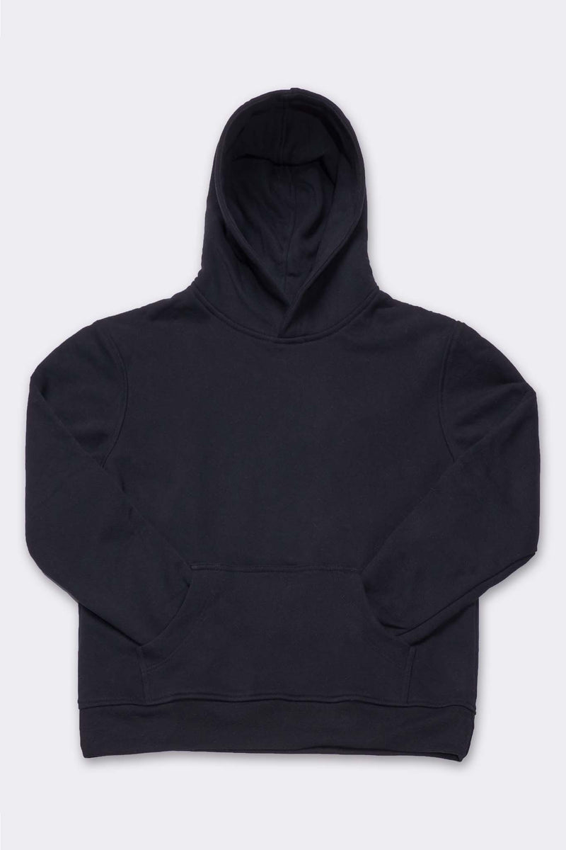 Women's Organic Hoodie Sweatshirt in Black1