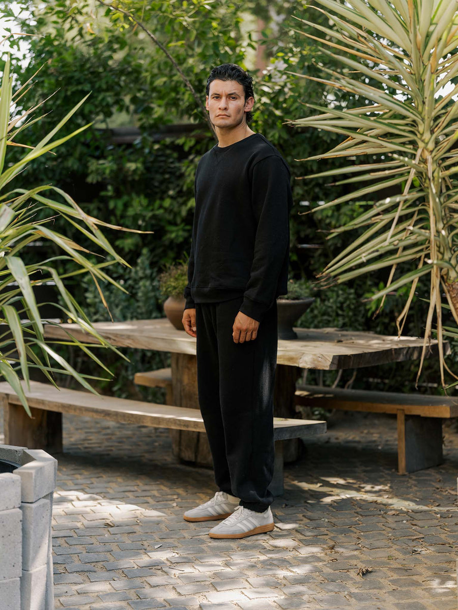 100% Organic Cotton Heavyweight Fleece Sweatshirt and
