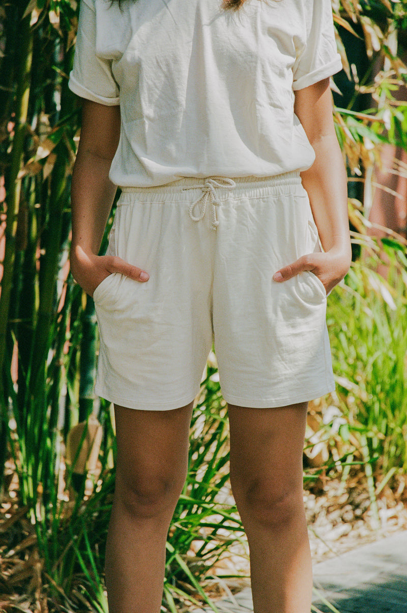Ethical and Sustainable Organic Cotton Shorts Made in the USA