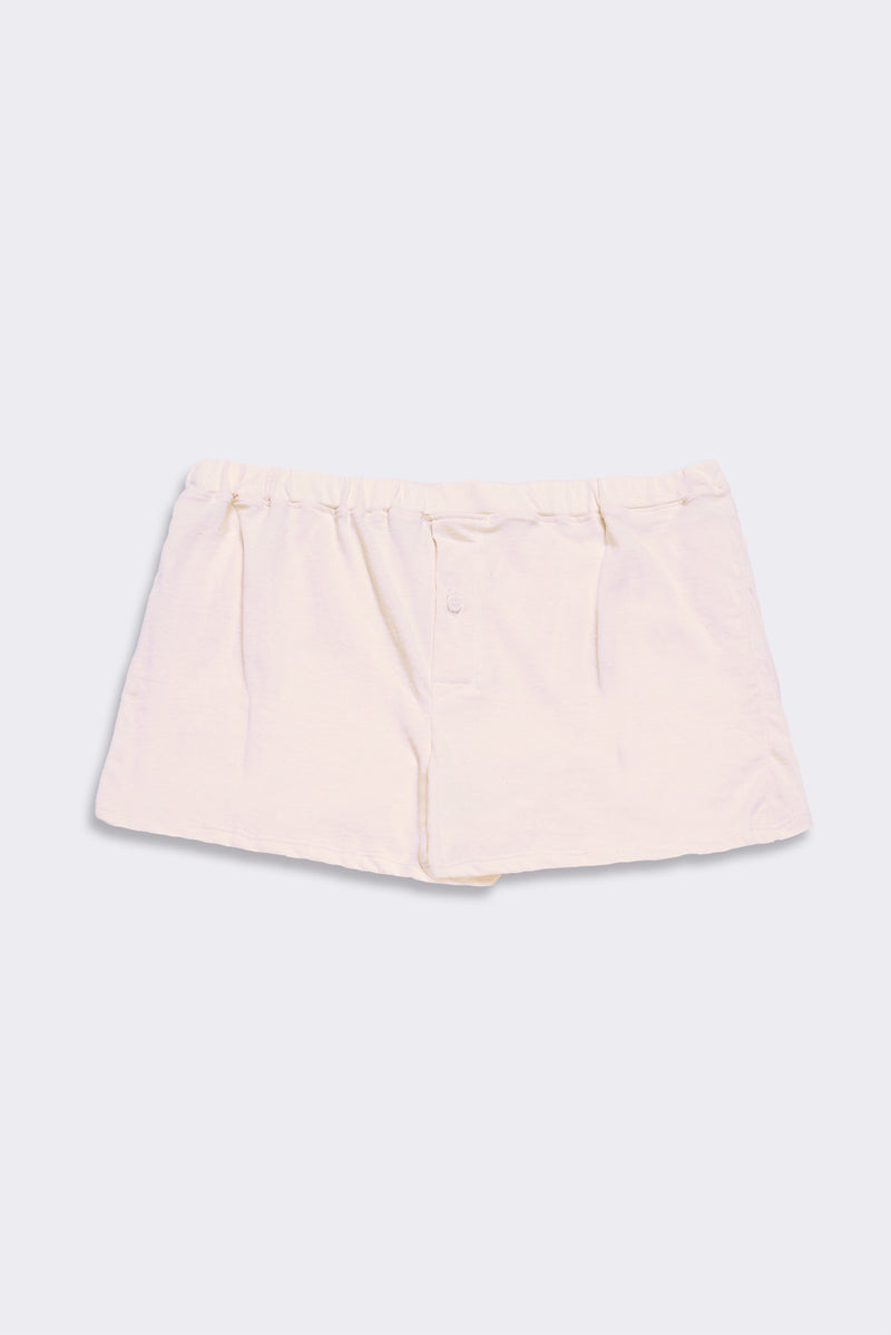 Women's Organic Cotton Boxers in Natural