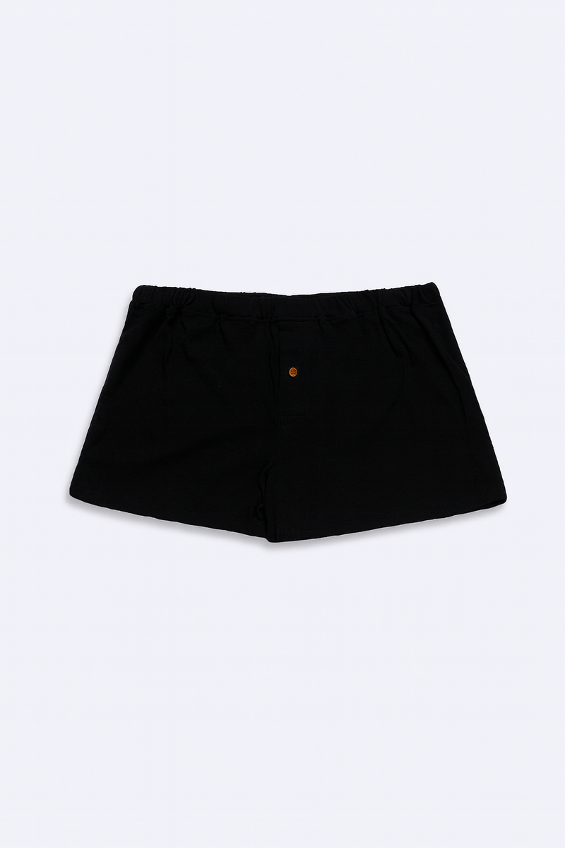 Men's Organic Cotton Boxers in Black