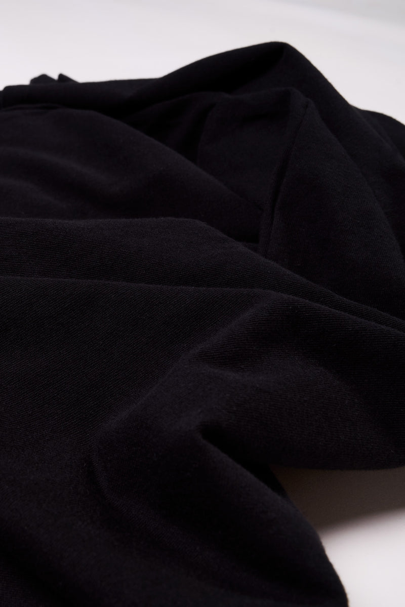 Men's Organic Straight Leg Lounge Pants in Black