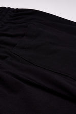 Men's Organic Straight Leg Lounge Pants in Black