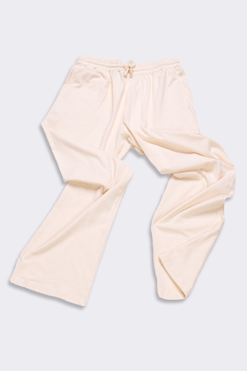 Women's Organic Straight Leg Lounge Pants in Natural
