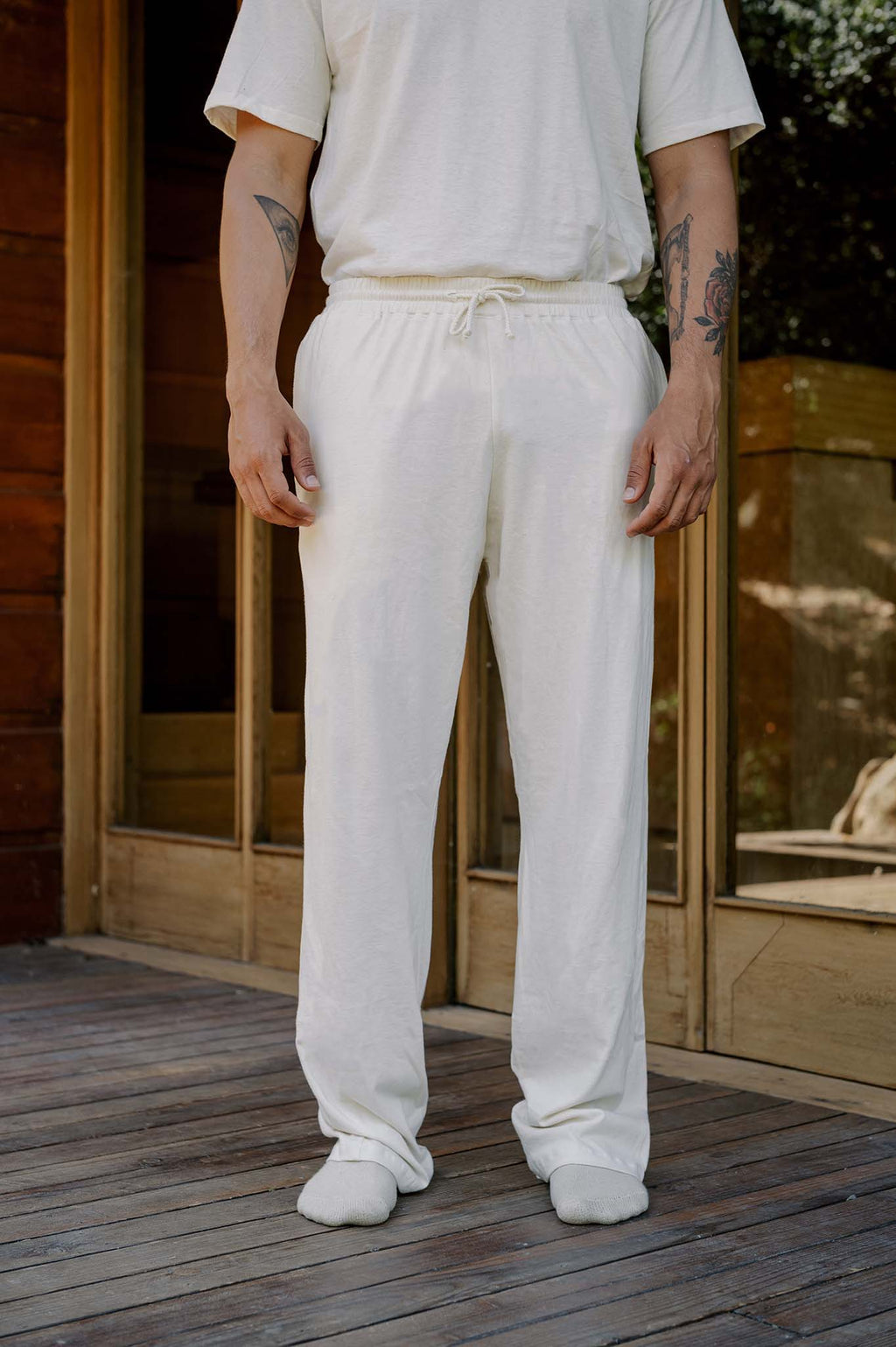 Organic Straight Leg Lounge Pants