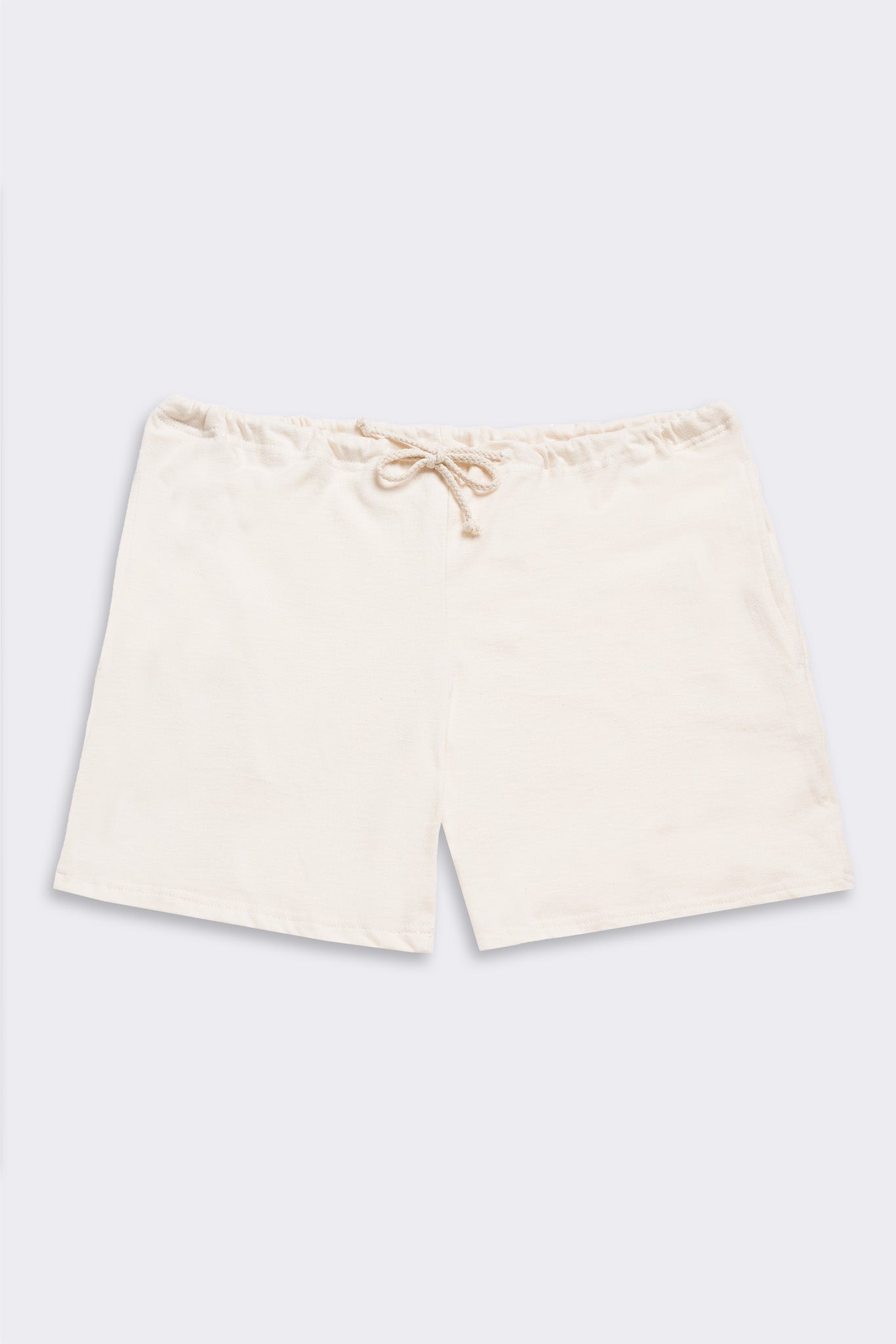 Drawstring Only Men's Organic Drawstring Only Lounge Shorts in Natural – Harvest & Mill