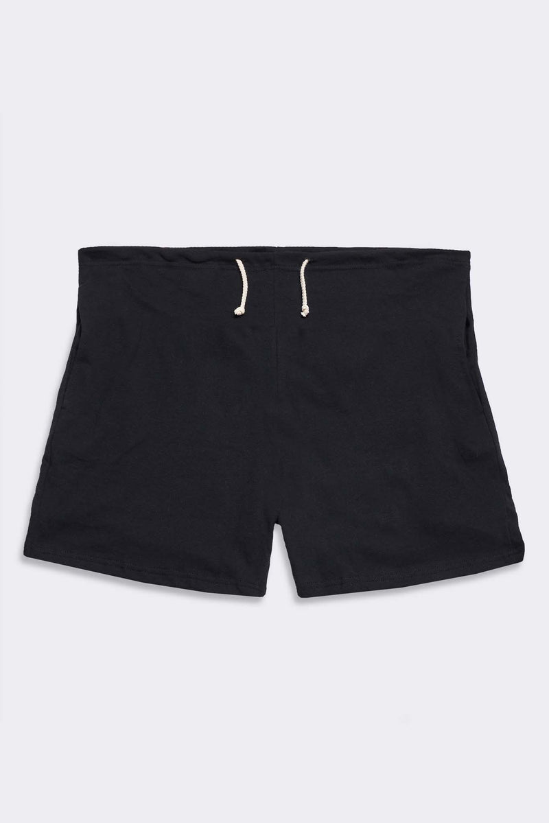 Men's Organic Lounge Shorts in Black