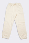 Women's Organic Heavyweight Fleece Sweatpants in Natural