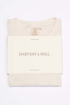 Women's Organic Unisex Style V-Neck Tee in Natural