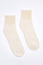 Men's Organic Cotton Socks Natural-White Ankle