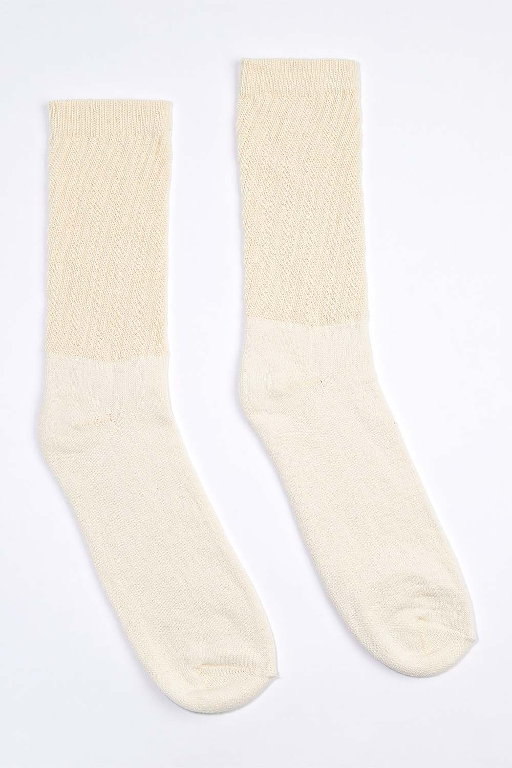 Women's 3 Pack Organic Cotton Socks Natural-White Crew – Harvest & Mill