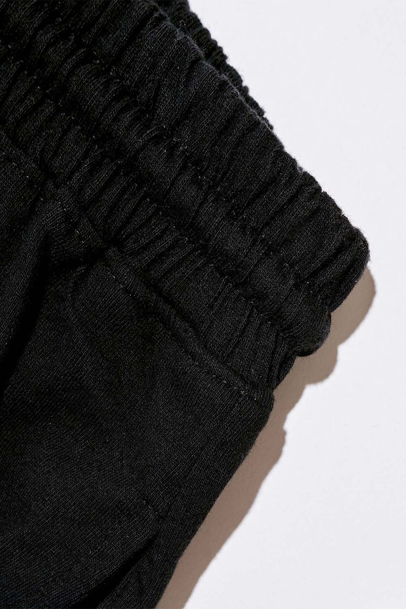Women's Organic Athletic Shorts in Black