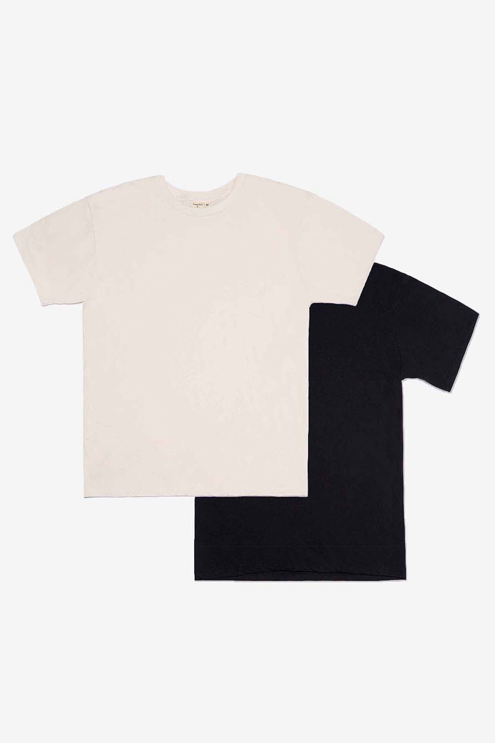 Organic Crew Tee 2 Pack