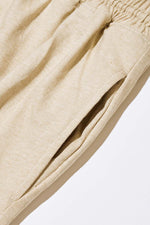Limited Edition: Women's Living Color Tan-Green Jogger Pants