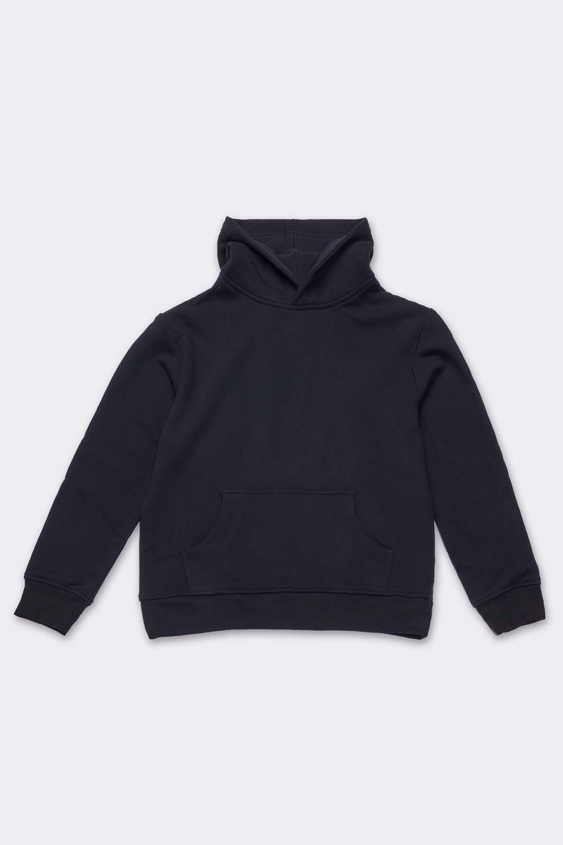 Women's Organic Hoodie Sweatshirt in Black