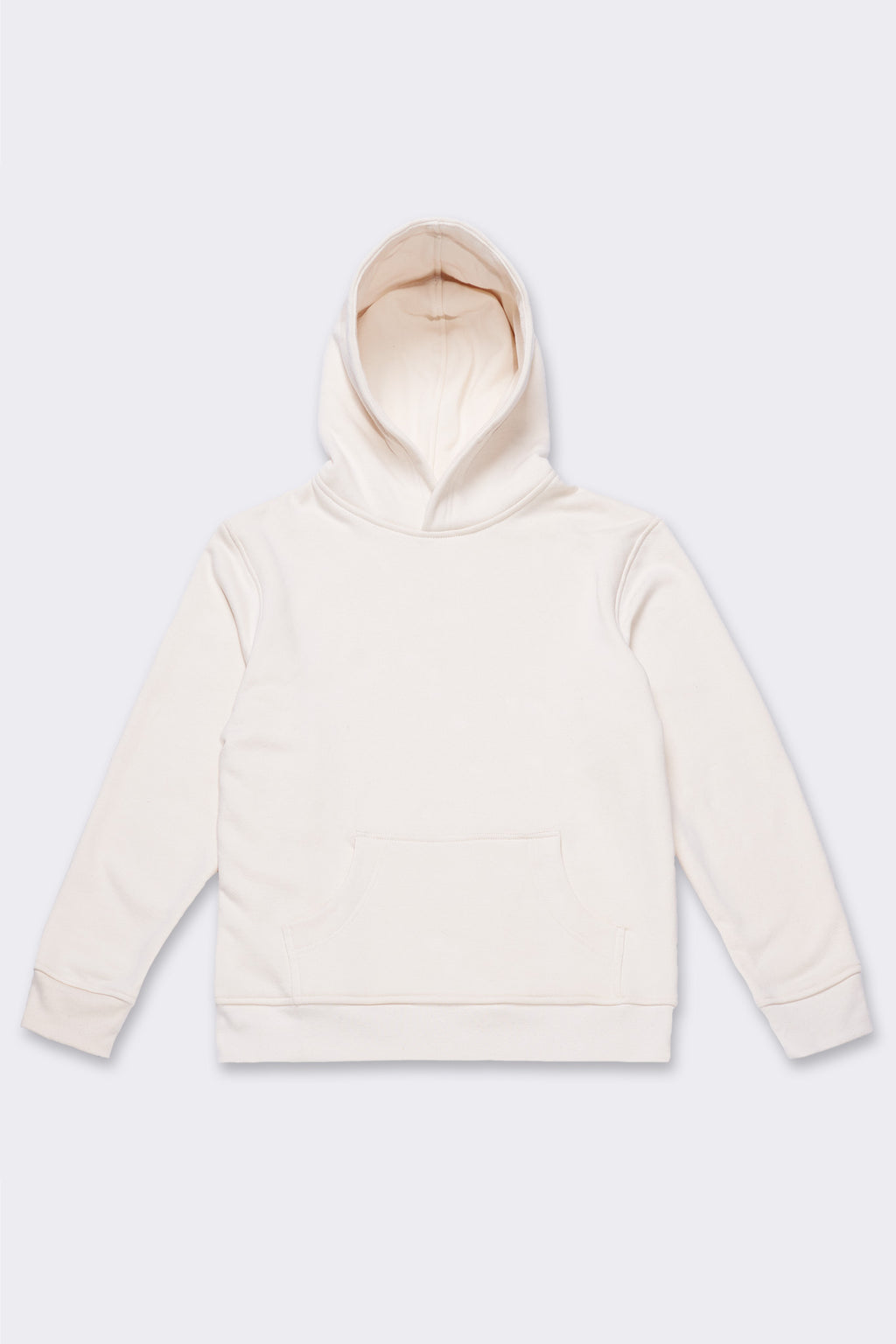 The hoodie is made from a recycled and organic cotton mix Clearance
